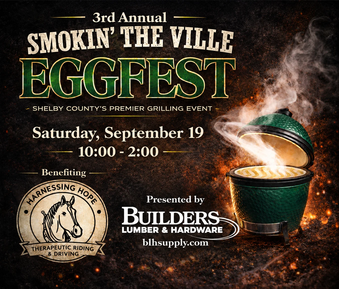 3rd Annual Smokin' The Ville EGGfest by Builders Lumber & Hardware