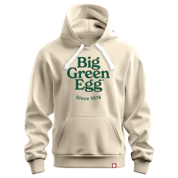 Big Green Egg Mens Bone Olsen Hoodie - Medium