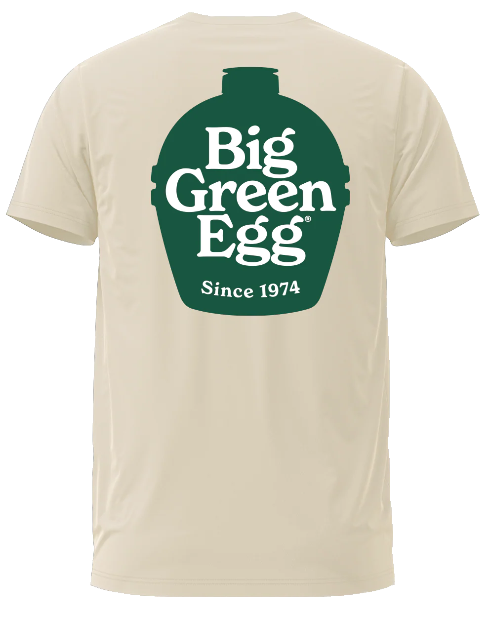 Big Green Egg Mens Bone T-Shirt - 2XL