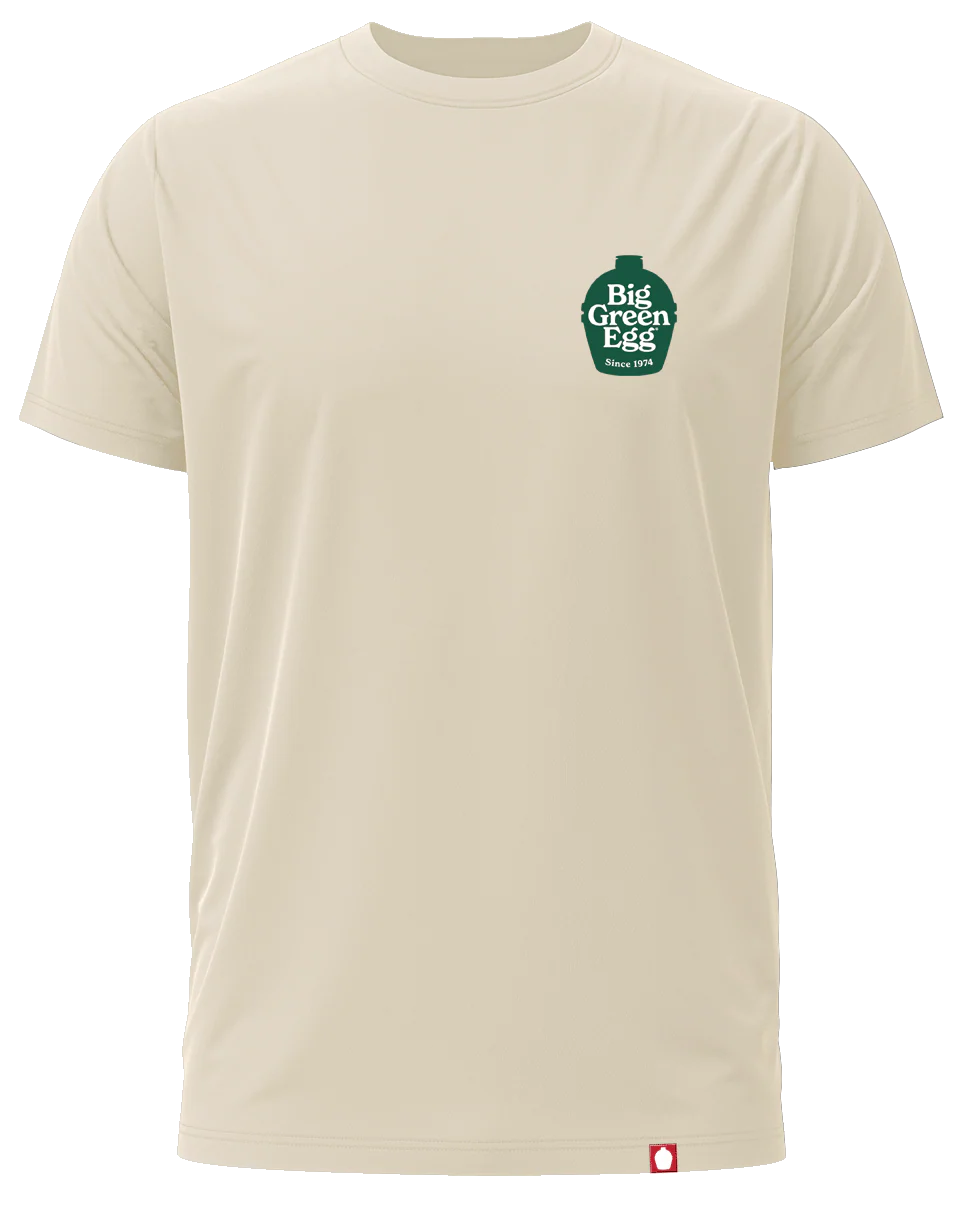 Big Green Egg Mens Bone T-Shirt - 2XL - Image 2